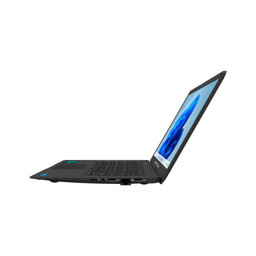 NOTEBOOK FTX N14-C2564ES CEL 1.1/4G/256SSD/W11H/14" HD/RJ-45/NEGRO + FUNDA