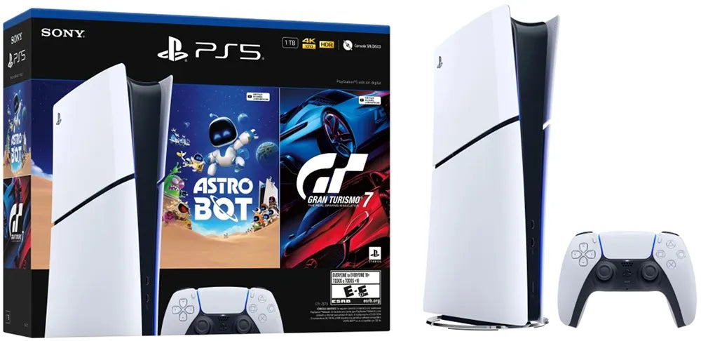 Consola PlayStation Sony  5 Slim 4K 1TB Digital CFI-2015 Bivolt Astro Bot + Gran Turismo 7