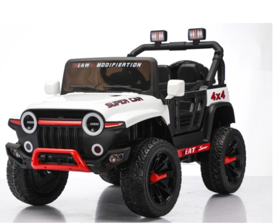 AUTO TECMAX RUBI C/ BATERIA 12V4.5AH BLANCO