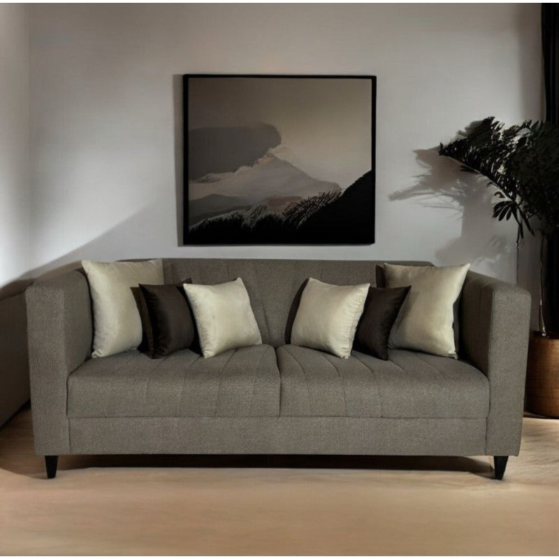 SOFA UNANIME GUAIRA 3L MARRON PINO + MESITA