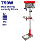 Taladro de banco 20mm 750W. Emtop