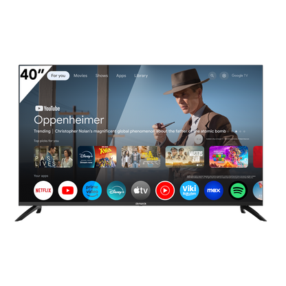 TV 40" HD D-LED GOOGLE ANDROID ISDB-T+smart